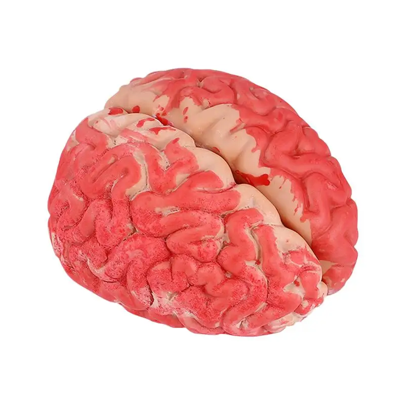 1Pc Halloween Party Prop Scary Halloween Party Organ Brain Brain Decorate