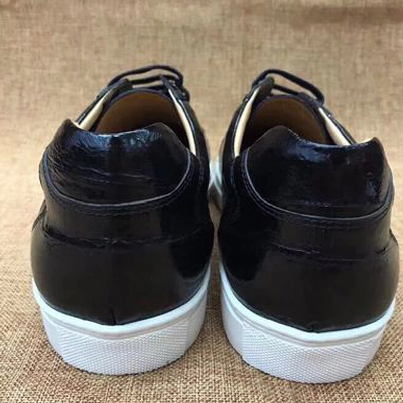 shenzhen dae  new arrival  men shoes  British  leisure  breathable  wear-resisting Eel skin men shoes men Eel skin  shoes