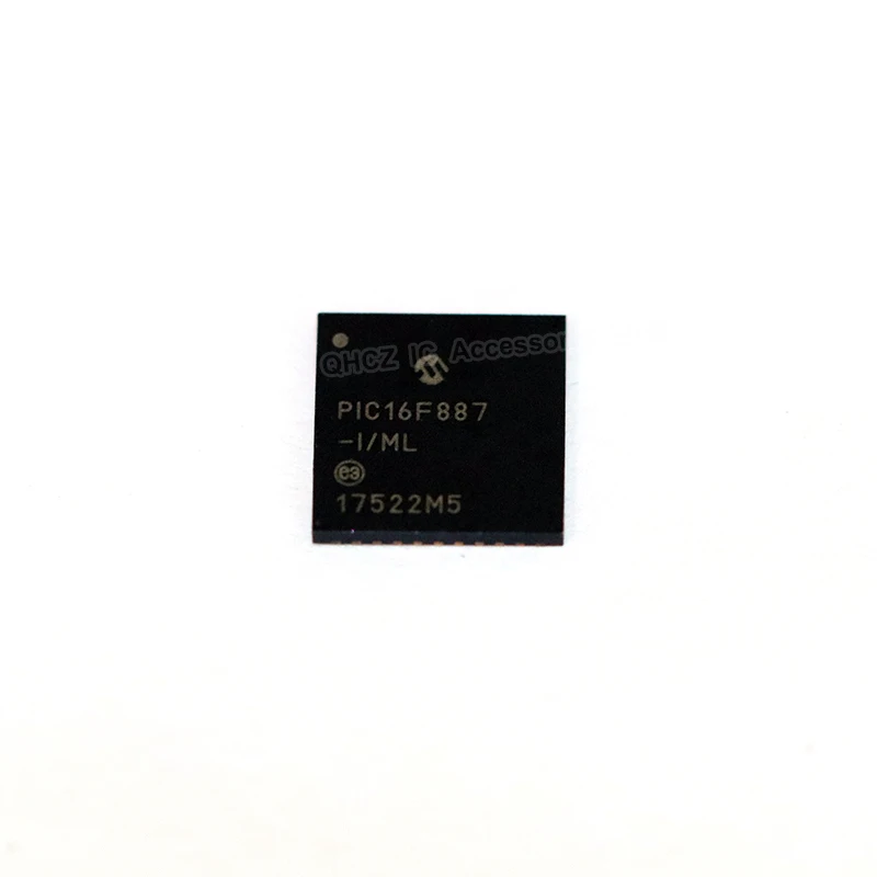 10pcs PIC16F887-I/ML PIC16F887 16F887 44-VQFN New and Original Integrated circuit IC chip Microcontroller Chip MCU In Stock