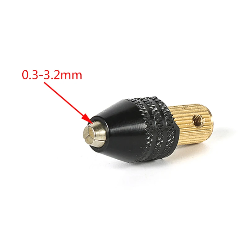 Tool Accessories 2.0/3.17mm Electric motor shaft Mini Chuck Fixture Clamp 0.3mm-3.2mm Drill Bit Micro Chuck Fixing Device