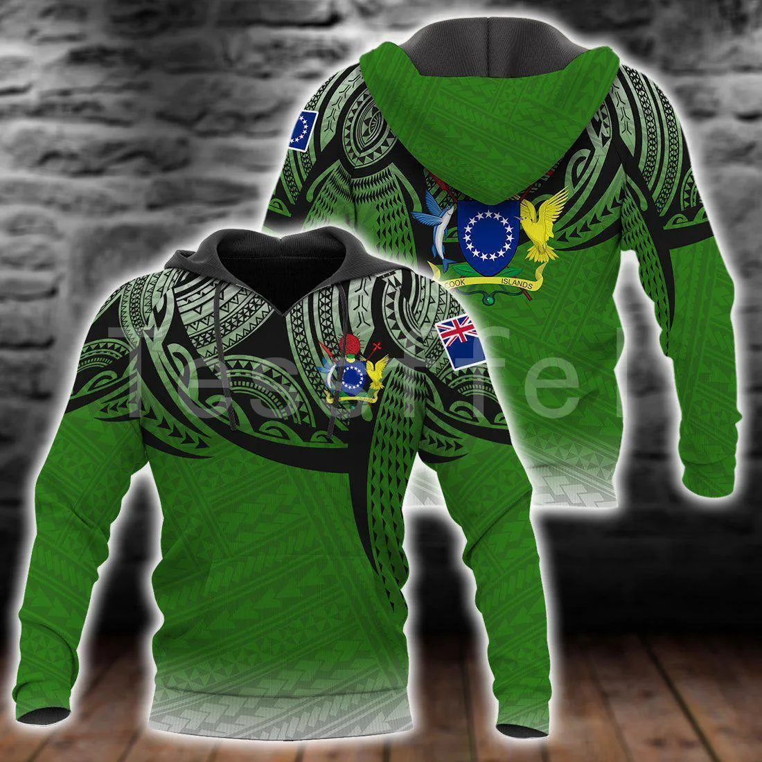 

Tessffel Cook Islands Polynesian Culture 3D Printed New Fashion Men Hooded Sweatshirt Zipper Hoodies Casual Unisex Pullover C19