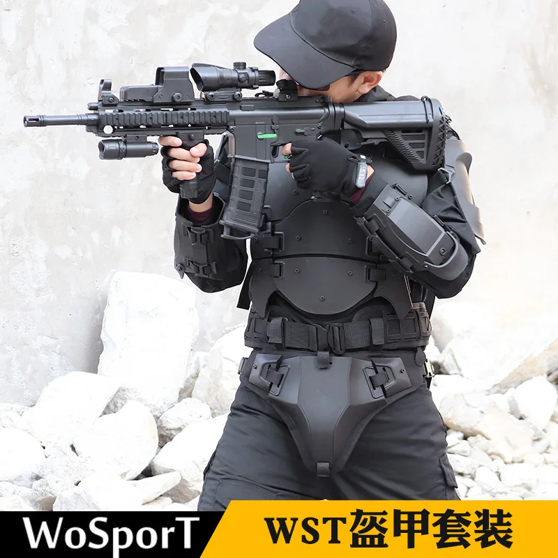 Tactical Military Armor Suit Set,Army Vest with MOLLE Belt,Shooting Protective,Hunting,Airsoft Vests,Paintball Combat,Cs Wargame