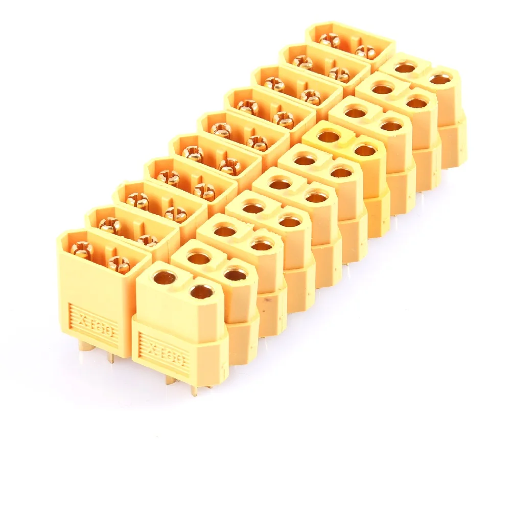 100pcs XT60 XT-60 Male Female XT30 XT90 T-Plug Bullet Connectors Plugs For RC Lipo Battery ESC