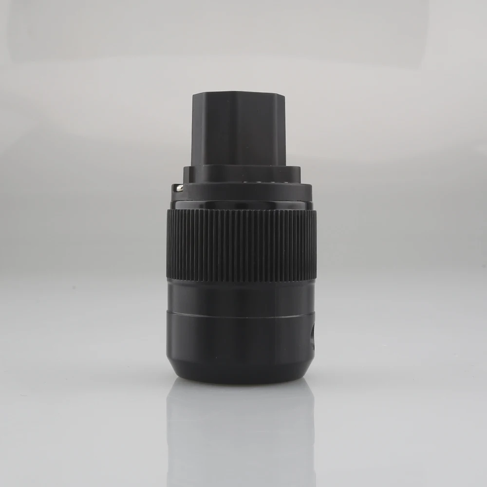 2 шт. 24K позолоченный разъем питания IEC для кабеля питания «сделай сам»