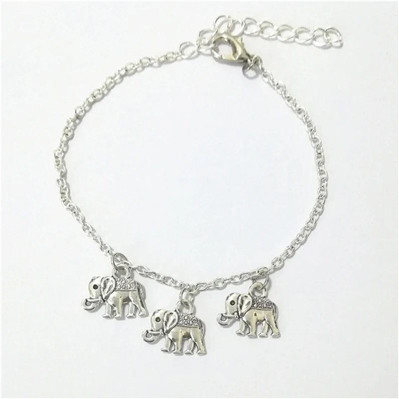 Tiny Elephant Bracelet Lucky Elephant Bracelet Animal Bracelet Creative Jewelry Cute Elephant Gift Boho Bracelet