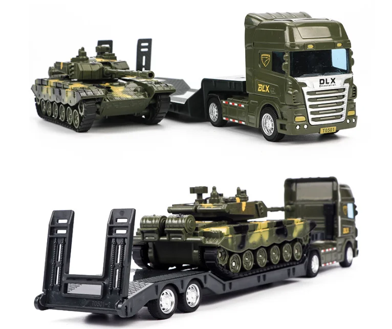 Exquisite 1:50 plastic flat transport truck model,transport engineering vehicle toys,high-simulation children\'s toys