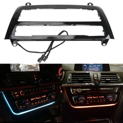 Car LED Dashboard Instrument Cluster Radio Frame Console Cover Ambient Accessories For BMW F30 F31 F32 F33 F35 F36 F80 F82 F83