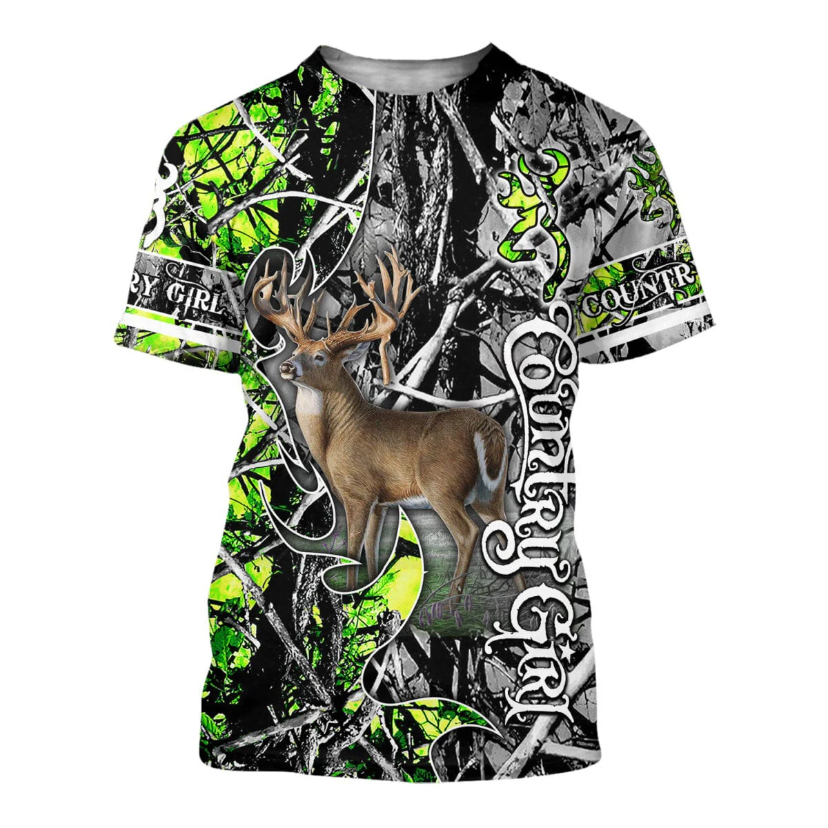2021 Summer Hipster Men t-shirt Hunting Country Girl 3D Printed Harajuku Short sleeve T shirt Unisex Casual tops TX0165