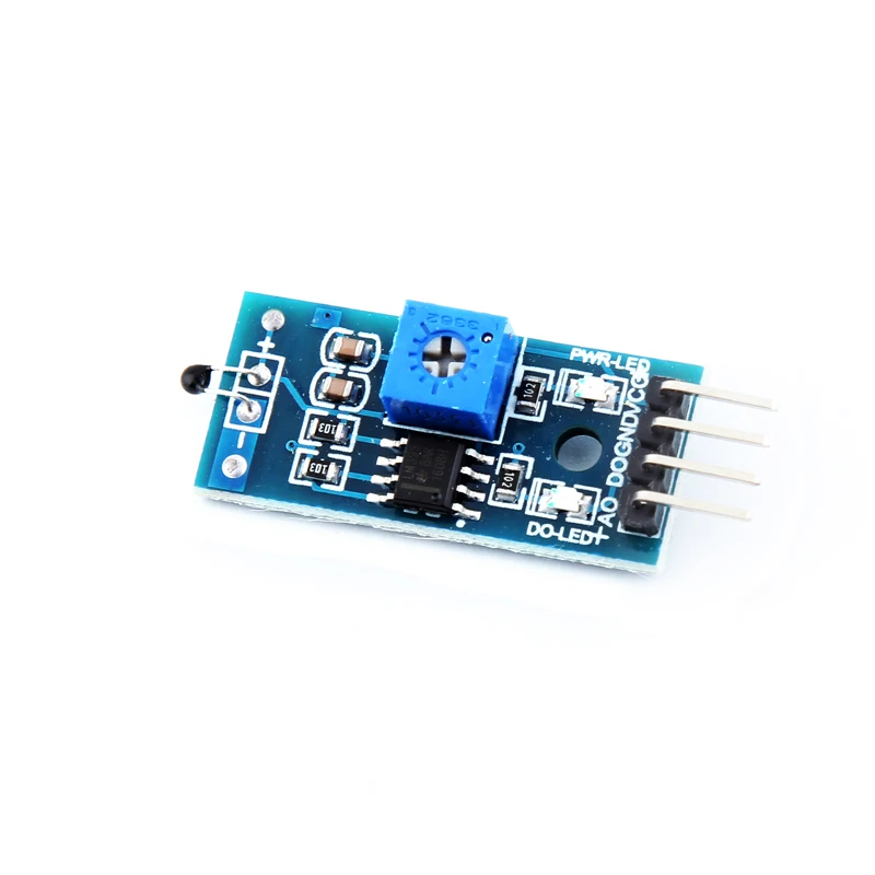 5PCS   Thermal Sensor Module 4-pin Temperature Sensor Module Thermistor Thermal Sensor 4-wire System