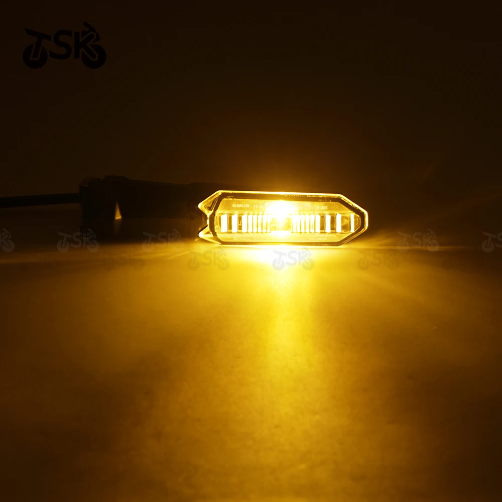 For Kawasaki Z900 Z1000 Z800 Z750 Z650 Z300 Z400 Z125 Motorcycle LED Turn Signal Indicator Lights Blinkers view 5