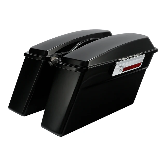 Twarde torby motocyklowe na siodło do Harley Touring Road King Road Glide Electra Glide 1994-2013