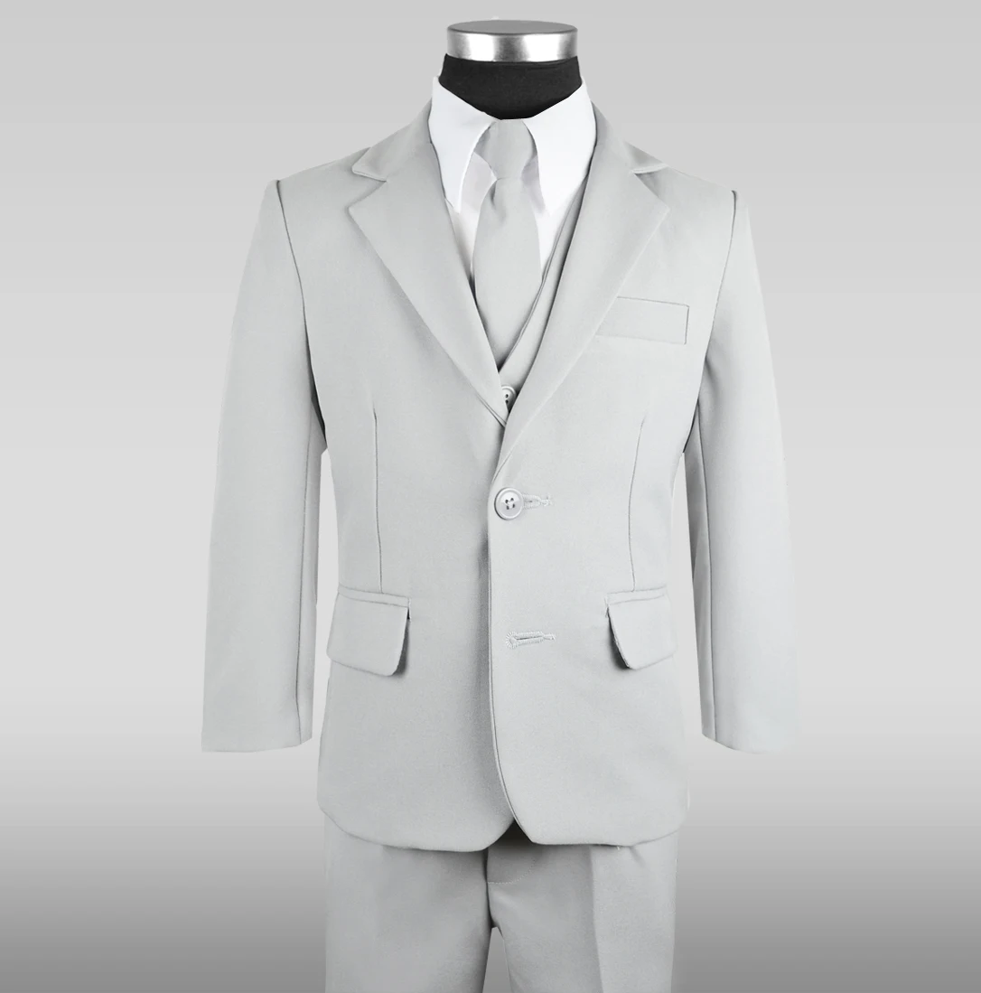 Nieuwe Lente Jongen Formele Pakken Diner Tuxedos Jongetje Bruidsjonkers Kids Kinderen Voor Wedding Party Prom Pak Formele Slijtage 3 stuks