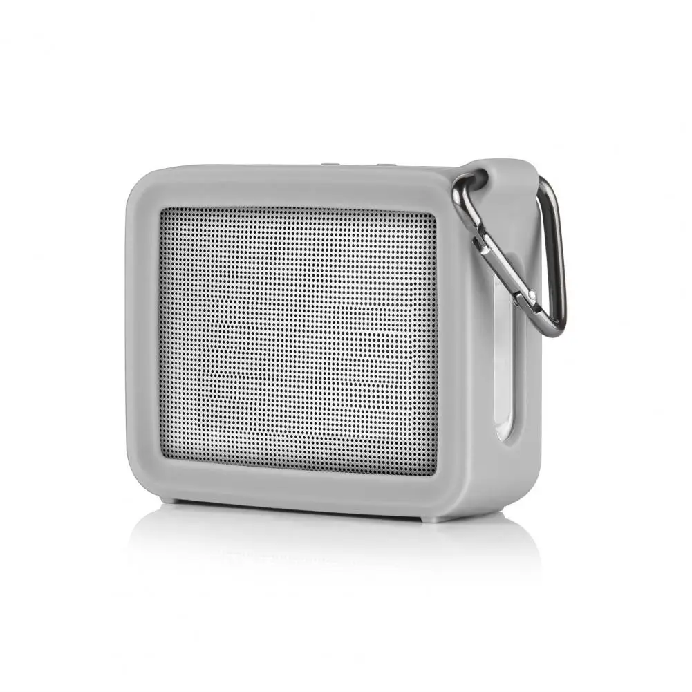 Protective Case Waterproof Anti-impact Bluetooth-compatible Speaker Silicone Protective Cover with Buckle for JBL/GO2