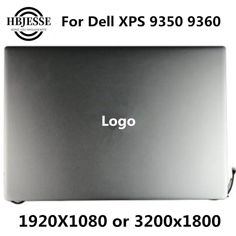 Imagem -02 - Tela Lcd Qhd Original de 13.3 Polegadas para Substituição Dell Xps 13 9350 Display Led Completo Digitalizador Montagem de Vidro