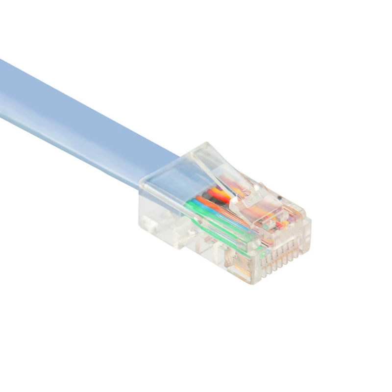 1.8 متر USB إلى RJ45 لـ Cisco USB وحدة التحكم كابل وحدة التحكم خط التصحيح A7H5 لـ Cisco H3C HP Arba 9306 Huawei Router Rollover Console