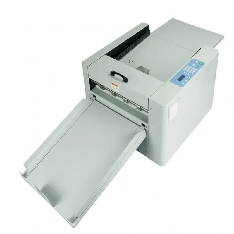 Full Automatic Paper Creasing and Perforating Machine 2 in 1 with Book Spine Creasing Function with Paper Auto Feeding Device