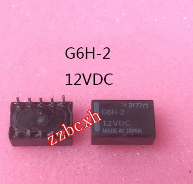 5PCS/LOT New  Original  G6H-2 12VDC