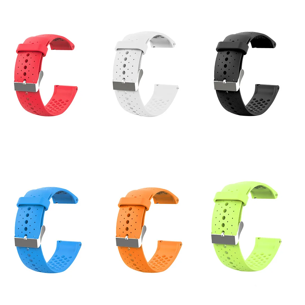 Sport uhr Ersatz band verstellbares Silikon armband Armband Ersatz für Polar Vantage m