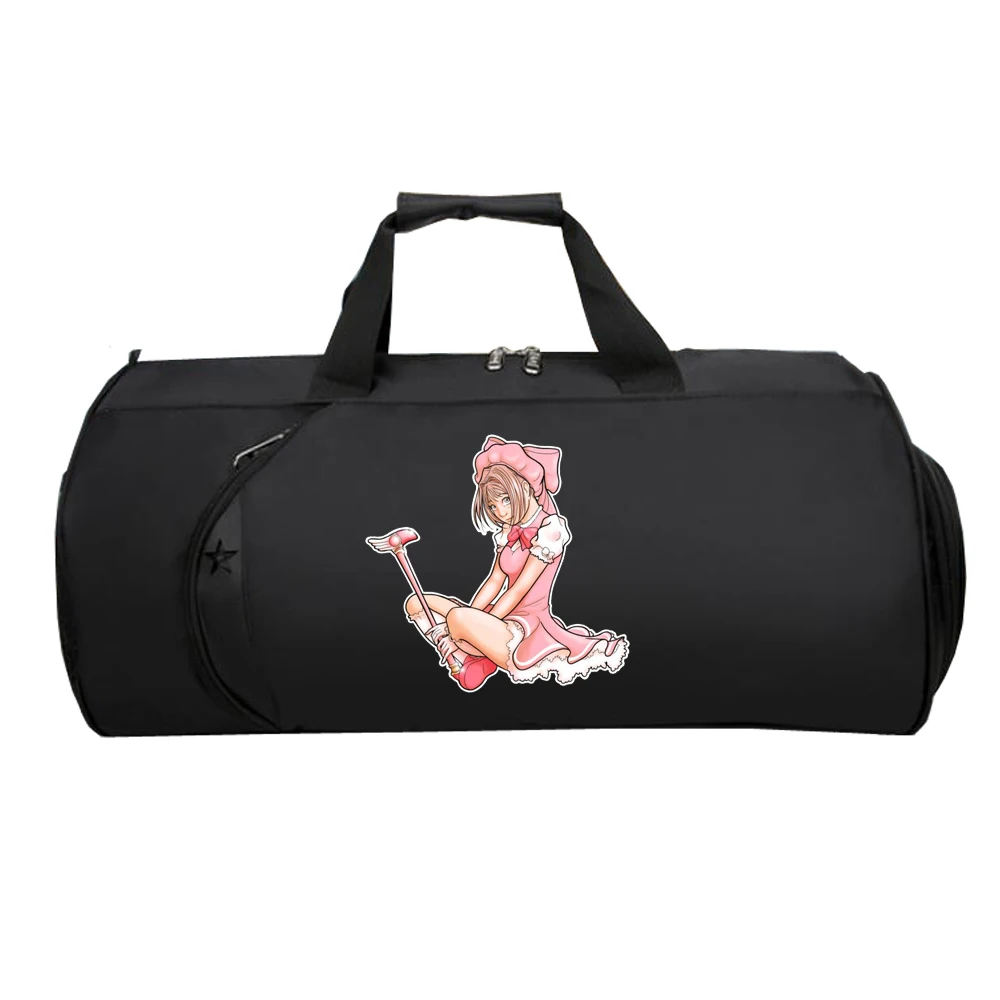 

Men Travel luggage bag Handbag Luggage Multifunction Suitcase Large Tote Shoulder Bag for Cartoon anime Cardcaptor Sakura