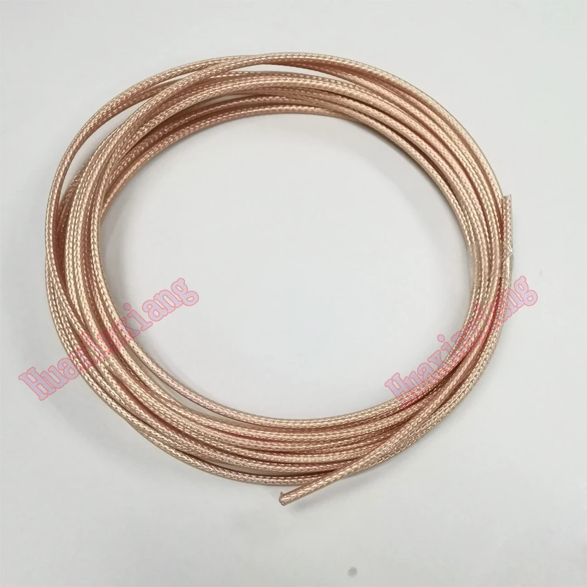 

10Meter/Lot RG316 RG-316 Coaxial Antenna Wire Cable 50ohm RF Pigtail Adapter Silver-plated/High Frequency