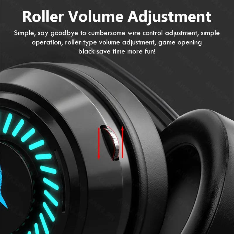 Pink Gaming Cat Headphone LED Gaming Noise Cancelling Headset With Microphone Stereo Headphone For PC Laptop Gaming Headset