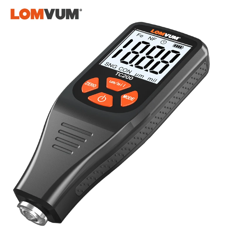 LOMVUM Digital Thickness Gauge Car Paint Detector Paint Thickness Meter Auto Thickness Tester Digital Car Paint