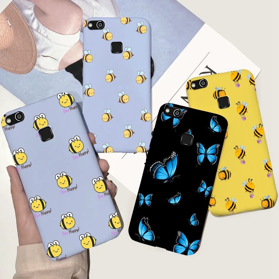 For Huawei P10 P20 Lite Case Cute Love Heart Soft Phone Case For Huawei P10 Lite WAS-LX1 P10lite P20lite ANE-LX2 Protector Cover