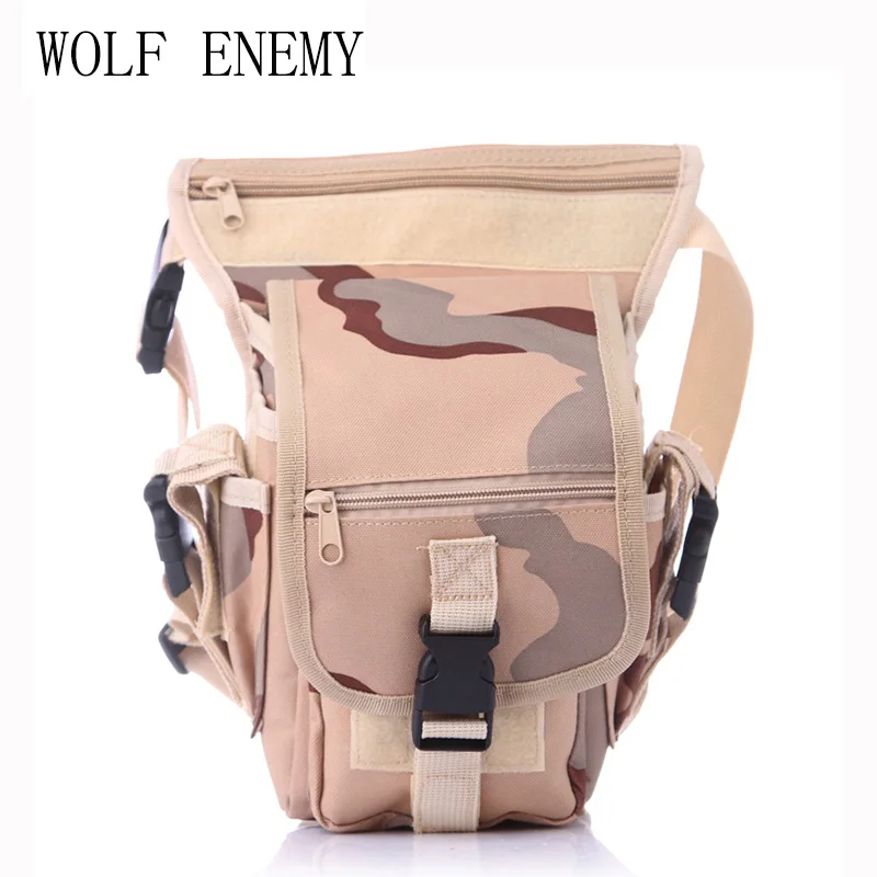 Tactical Drop Leg Bag Adjustable Outdoor Sport Accessories Belt Bag  Hunting Waist Packs Molle Leg Pouch Hiking Cycling Bag