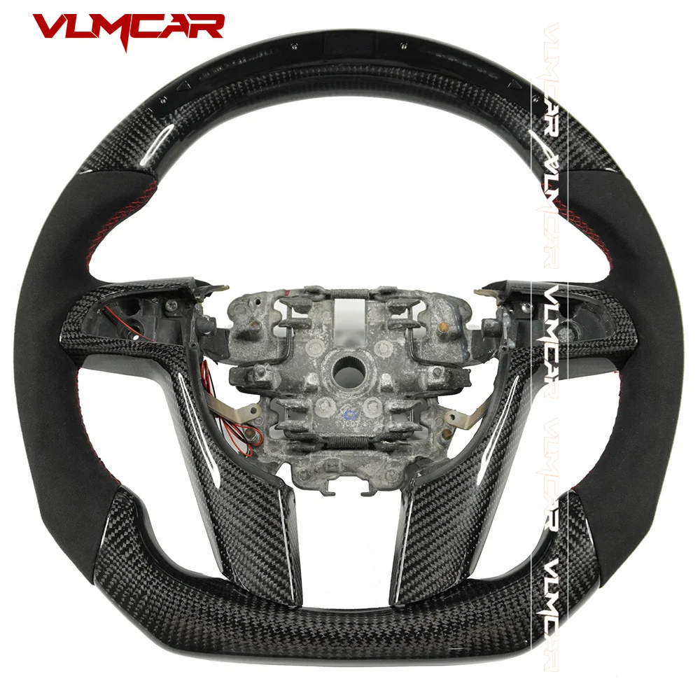 Private Custom Gloss Carbon Fiber Steering Wheel For PONTIAC G8