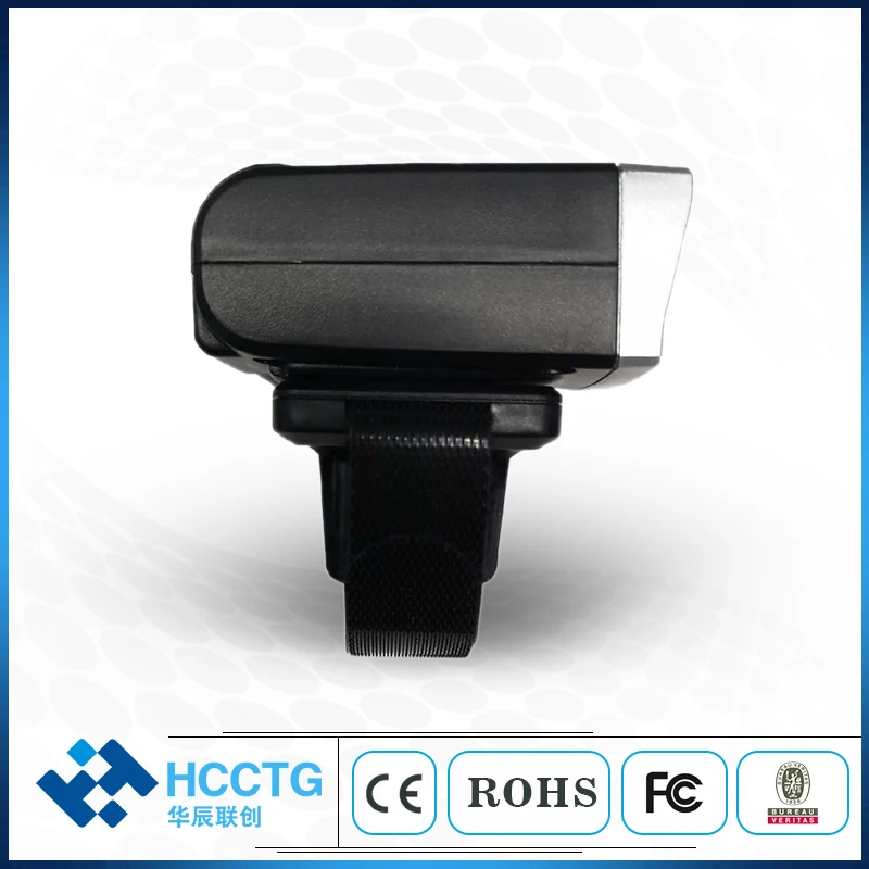 HOT Bluetooth Ring 2D Scanner Barcode Reader For Android Windows HID QR SPP Mode Code 1D 2D Wireless with CMOS Video HS-S03