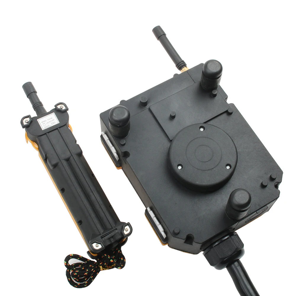 F24-6D 6S Industrial Wireless Radio remote controller switch speed control Hoist Crane Control Lift Crane With protective cover