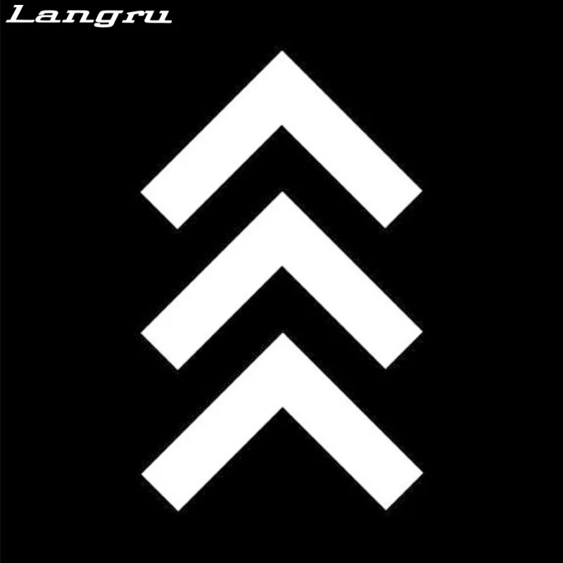 Langru Car Sticker Proud Down Syndrome Parent Symbol Arrow Vinyl Decal Car Accessories Jdm