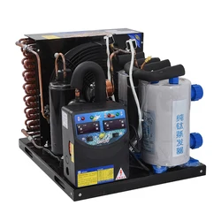 Aquarium Refrigeration Water Chiller Industrial Water Cooling Machine Seafood Pool Fish Tank Chillers 1.5HP One Tow Two Chiller