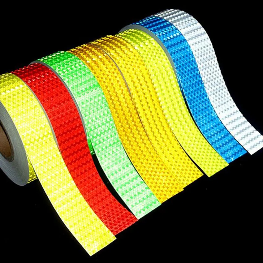 5cm*300cm Car Reflective Tape Decoration Stickers for Suzuki Swift Grand Vitara Sx4 Vitara Spoiler Alto Liana Splash Reno Samura