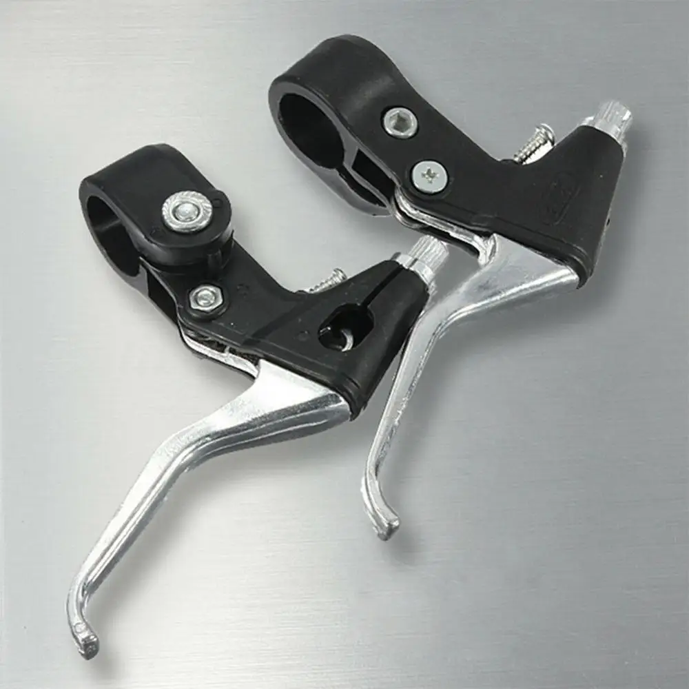 Hot Sale 1 Pair 22mm Aluminum Durable Bike Handlebar Brake Handle Levers Bicycle Handlebar Handles Handbrake Cycling Accessories