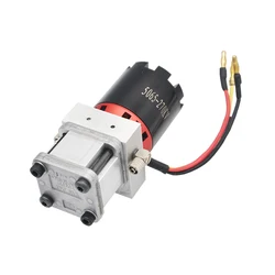 10MPa High Pressure Hydraulic Italian Pump With Connection Board For RC Hydraulic Excavator Bulldozer Loader Parts