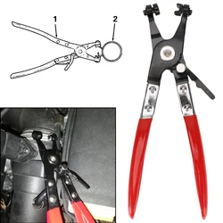 Auto Removal Tools Water Pipe Hose Flat Band Ring Type Tool Locking Car Hose Clamps Pliers for Garden Car Truck Accessories