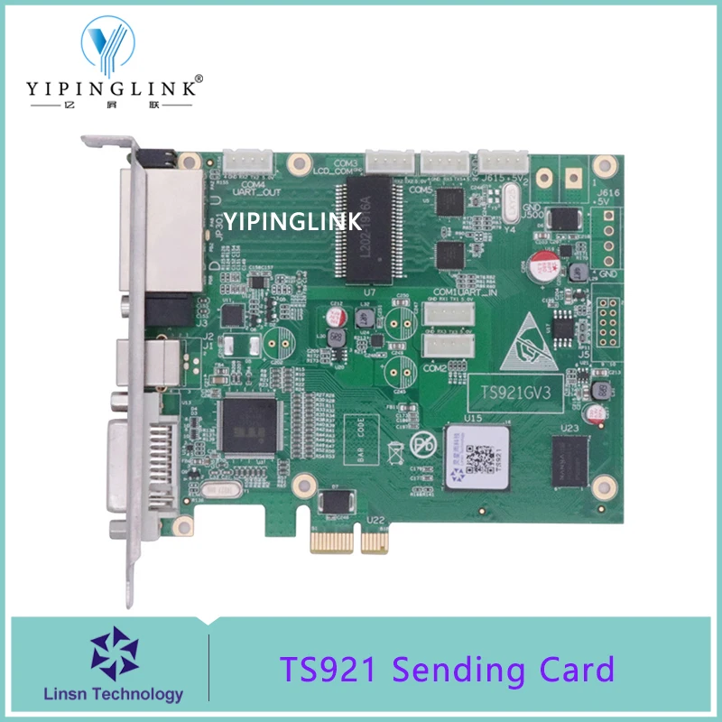 LINSN new sending card TS921 support RCG read back support all receiving card for all kinds of led screen