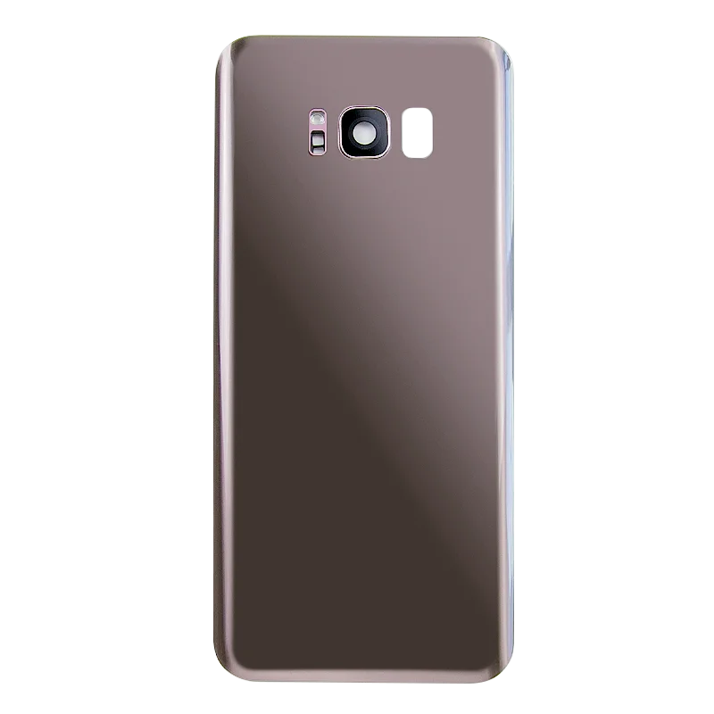 Glass Back Cover Replacement for Samsung Galaxy S8+ Plus G955 With Pre-Installed Camera Lens S8 G950 Rear Rear Housing Case