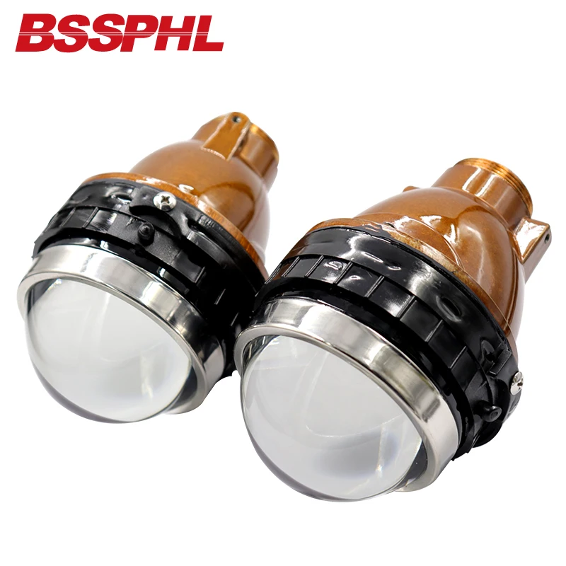 

BSSPHL Car-styling 3.0 HD- Bi-xenon projector lens fog lamp retrofit driving light fit for VOLKSWAGEN- AMAROK BEETLE Candy Golf