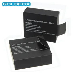 900mAh 3.7V Rechargable Li-ion Battery For SJ4000 WiFi SJ5000 WiFi M10 SJ5000x Elite Goldfox Action Camera