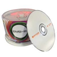 50 Uds. Unidades de DVD discos de CD de DVD-R en blanco 4,7 GB 16X medios grabables Bluray escritura compacta una vez almacenamiento de datos discos de DVD vacíos