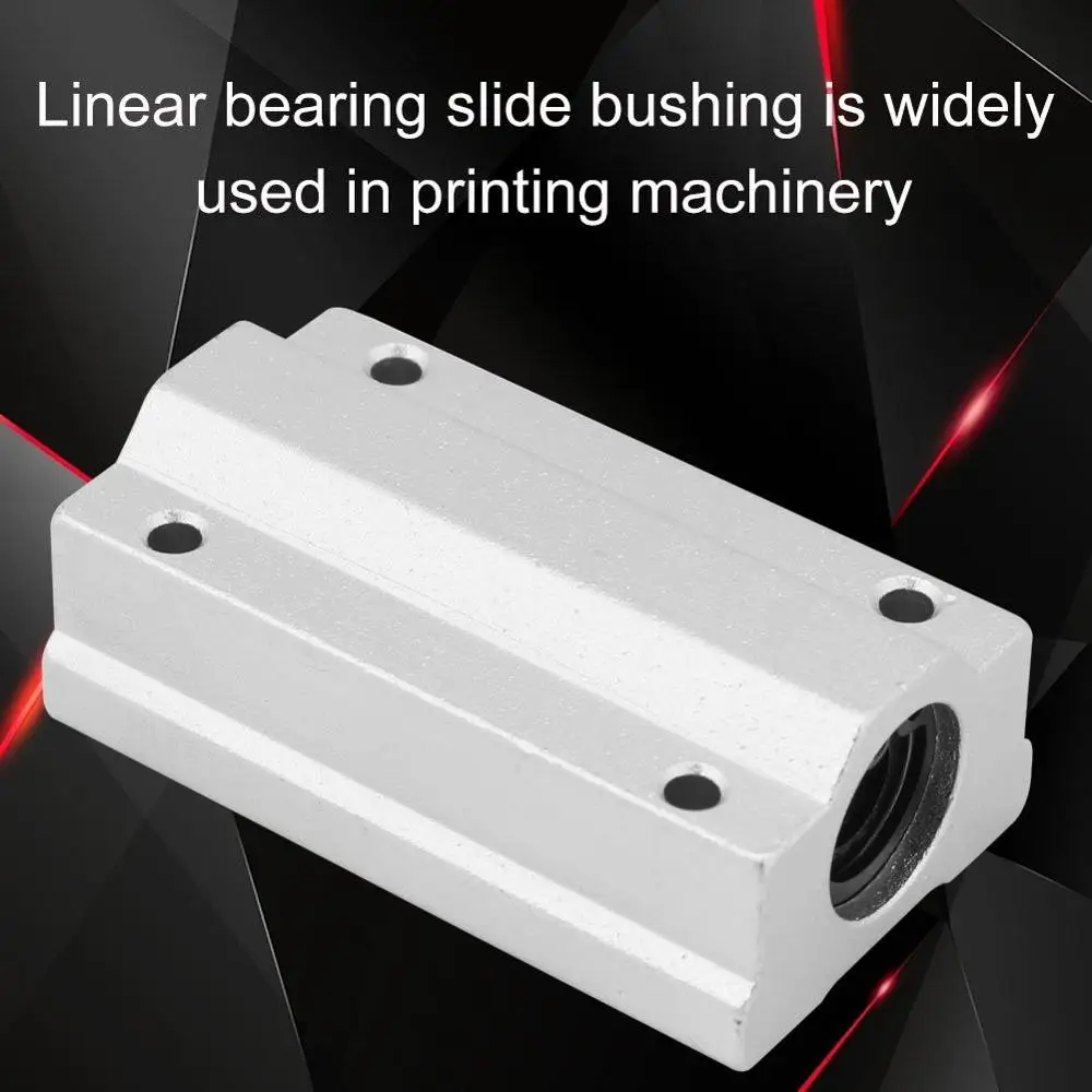SCS50LUU Extra lungo 50mm blocco cuscinetto a sfere lineare Router di CNC SCS40LUU SCS60LUU, parti asta alberi stampante 3D