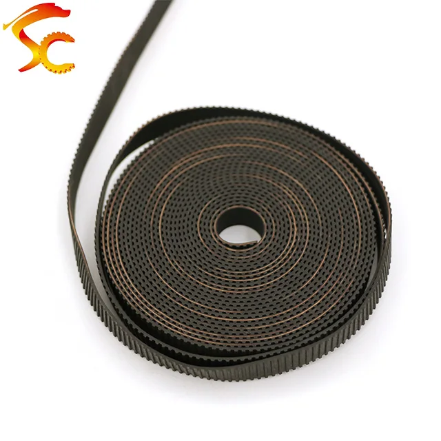 High Quality 50meters/LOT MXL timing belt Pitch=2.032 open rubber belt width 9.4mm=037