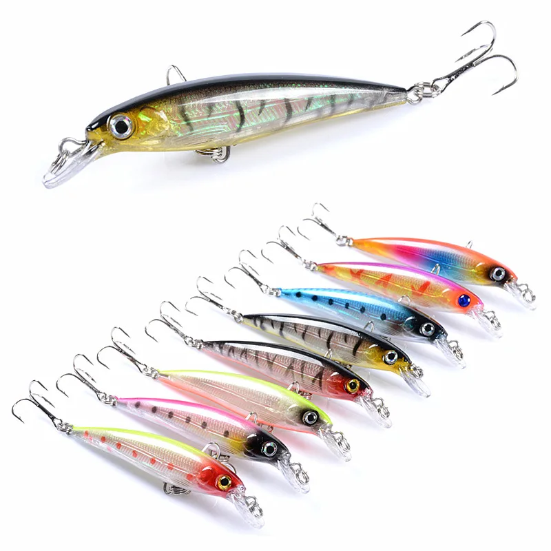 1 Pcs 8.5cm 7.2g Hot Model Fishing Lures Hard Bait 14color for Choose Minnow Quality Professional Minnow Depth0.6-1.8m