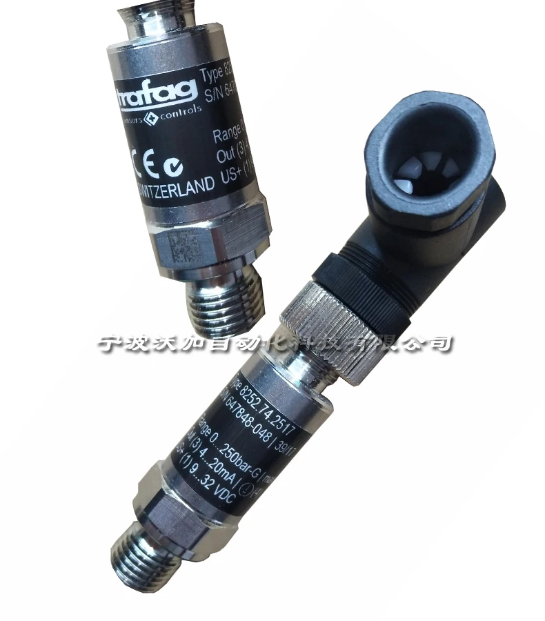 Trafag-sensor de Pressão Original 0250bar Tensão e Corrente 8ssptra 010v 4-20ma