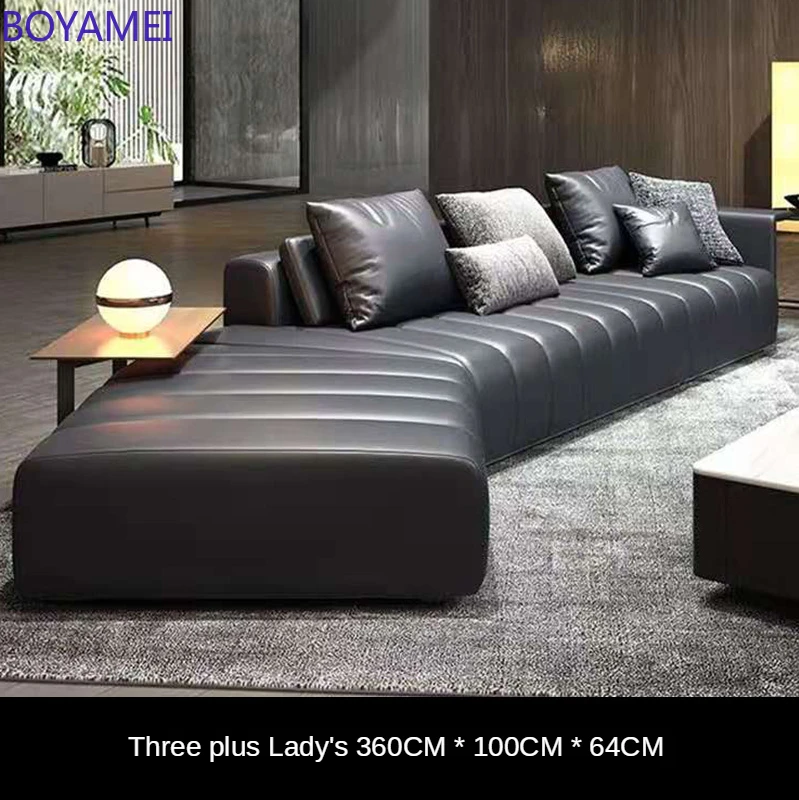 Italian minimalist sofa post-modern minimalist luxury special shape