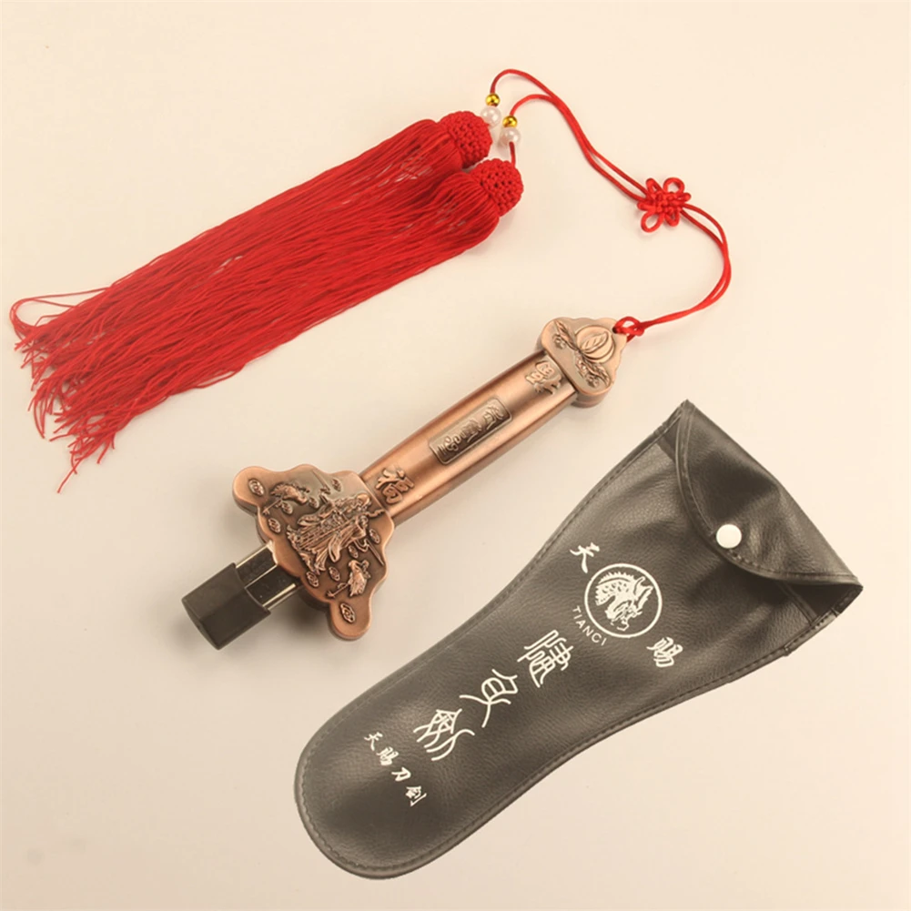 Chinese Shaolin Kung Fu Stainless Tai Chi Telescopic Sword for Home Morning Exercise and Martial Arts Performance THANKSLEE