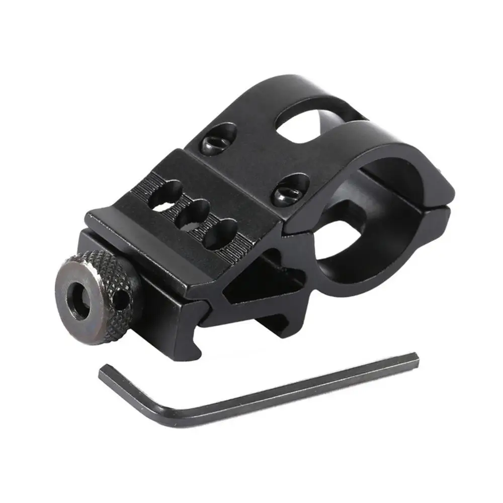 M4 AR 15 Accessories Tactical 30mm 25.4mm Offset Green Red Laser Flashlight Rifle Scope Mount Fit 20mm Picatinny Weaver Rail