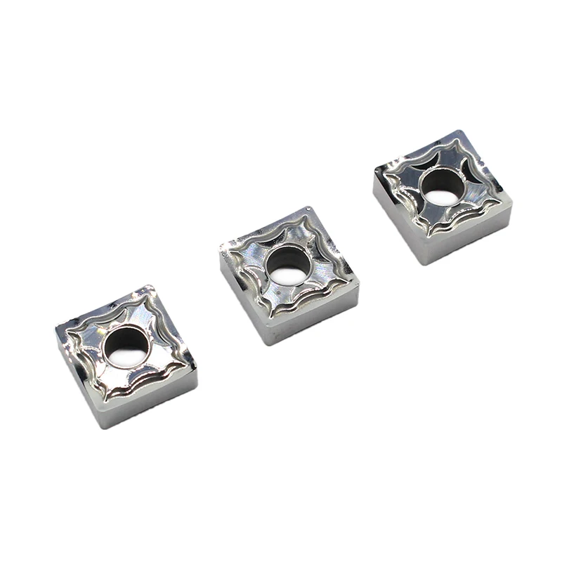 Herramienta de corte de aluminio de alta calidad, soporte de torneado, SNMG120408 H01 HA, 10 Uds.